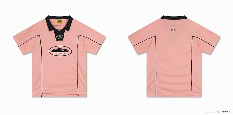 Corteiz pink sporty short-sleeve
