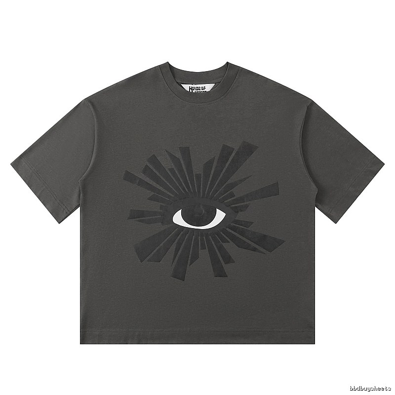 Dark-style gray short-sleeved shirt of House of Errors