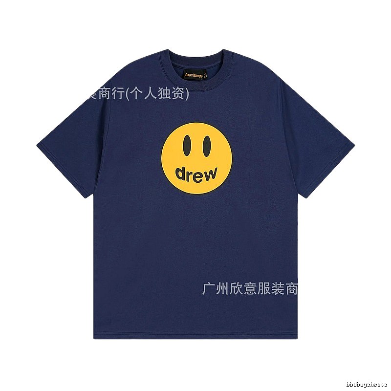 DREWHOUSE Smiley Street Style Navy Blue T-shirt