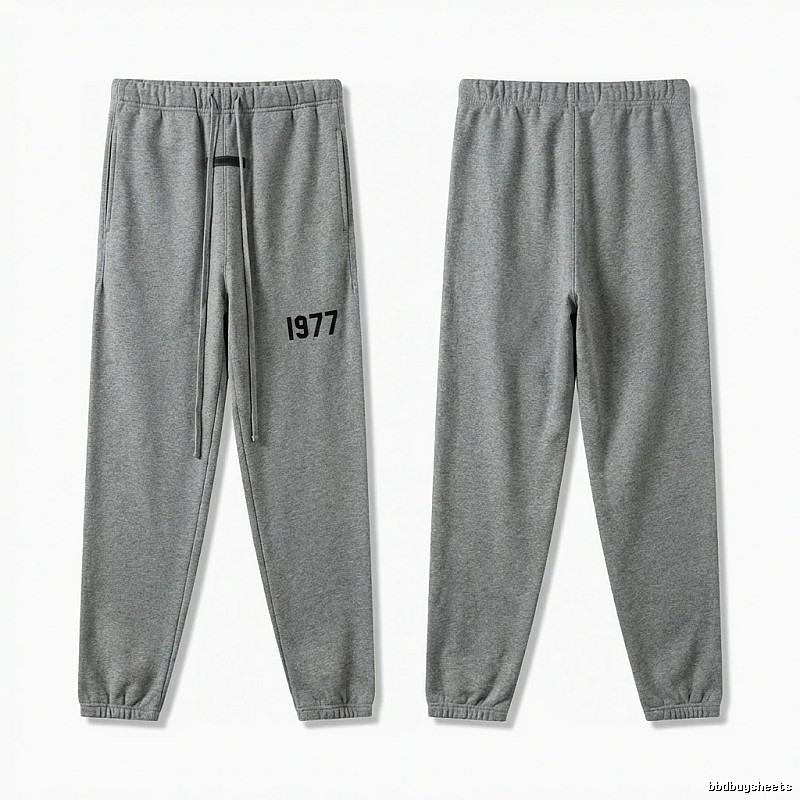 ESSENTIALS 1977 Casual Grey Sweatpants