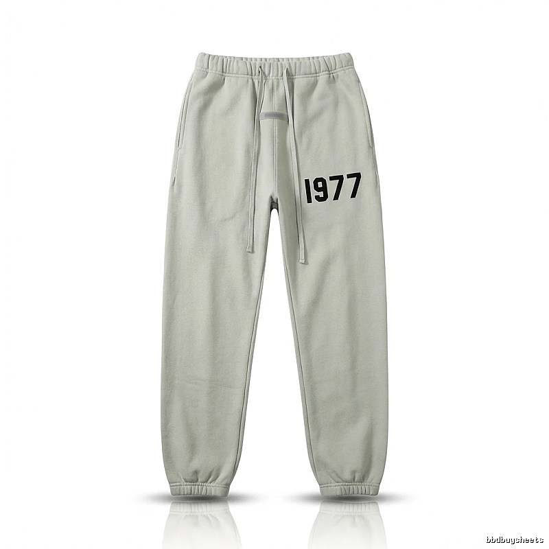 ESSENTIALS 1977 Casual Style Light Gray Sweatpants