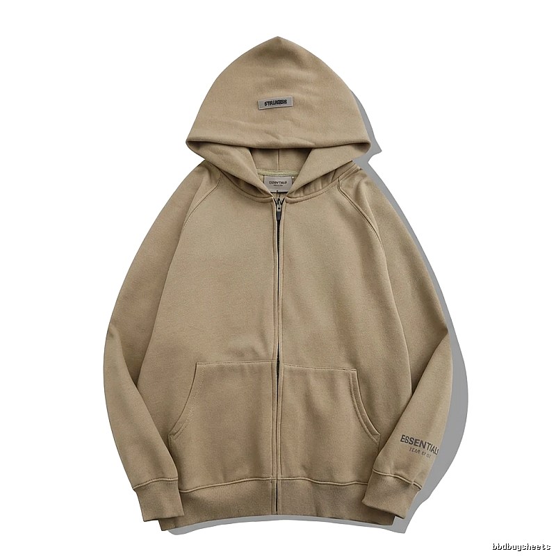ESSENTIALS Basic Khaki Sweatshirt