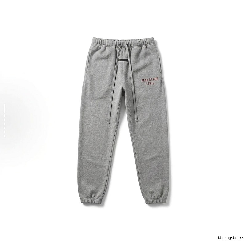 ESSENTIALS casual style grey sweatpants