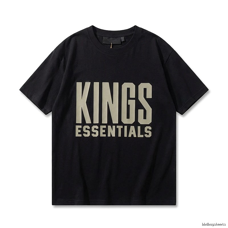 ESSENTIALS KINGS Style Black T - Shirt