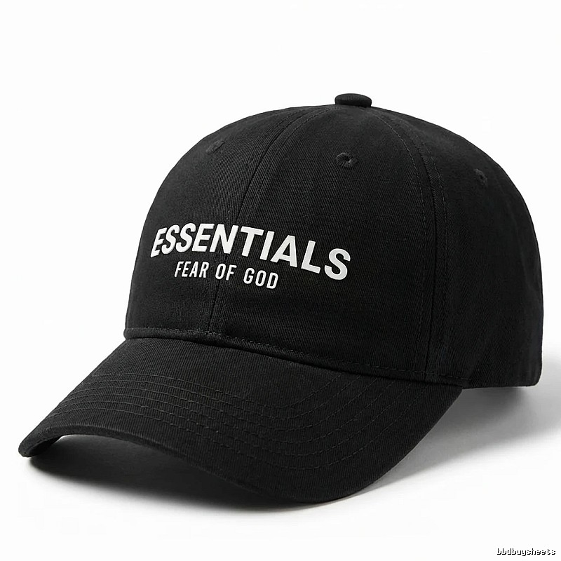 ESSENTIALS minimalist style black hat