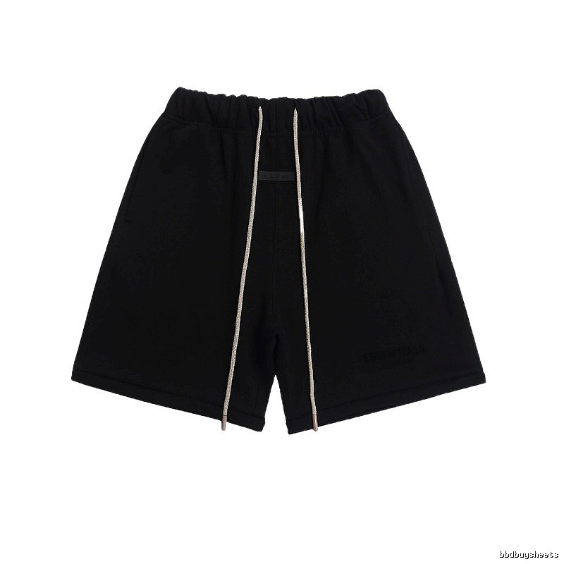 ESSENTIALS minimalist style black shorts