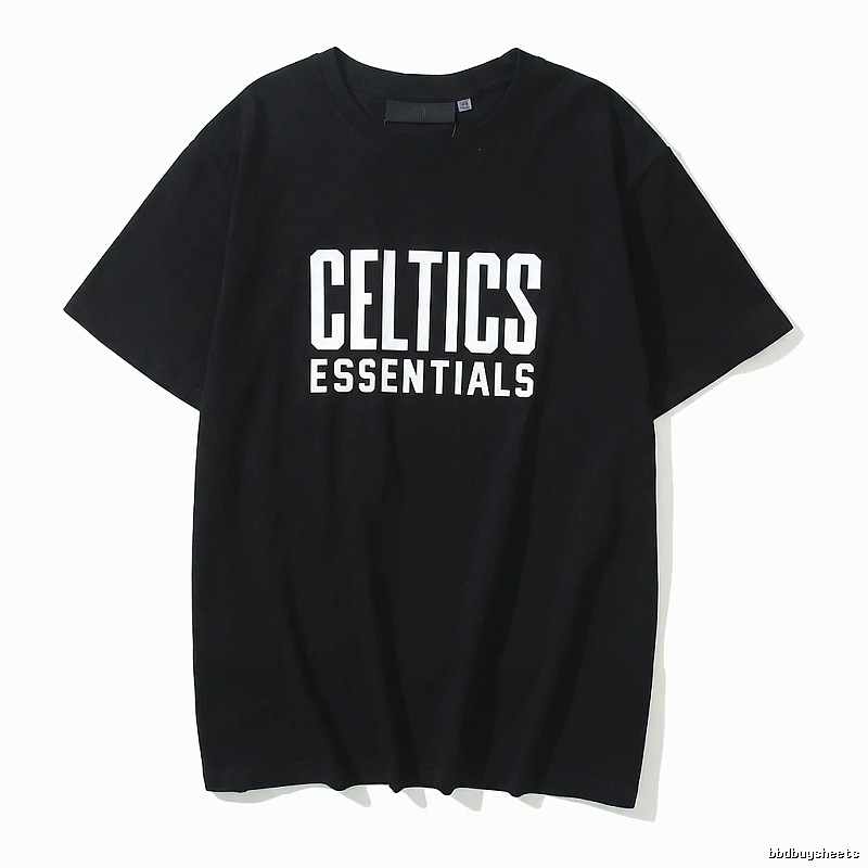 ESSENTIALS minimalist style black T-shirt