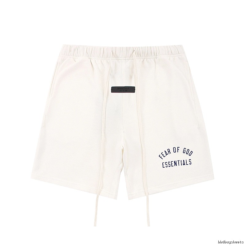ESSENTIALS minimalist style white shorts