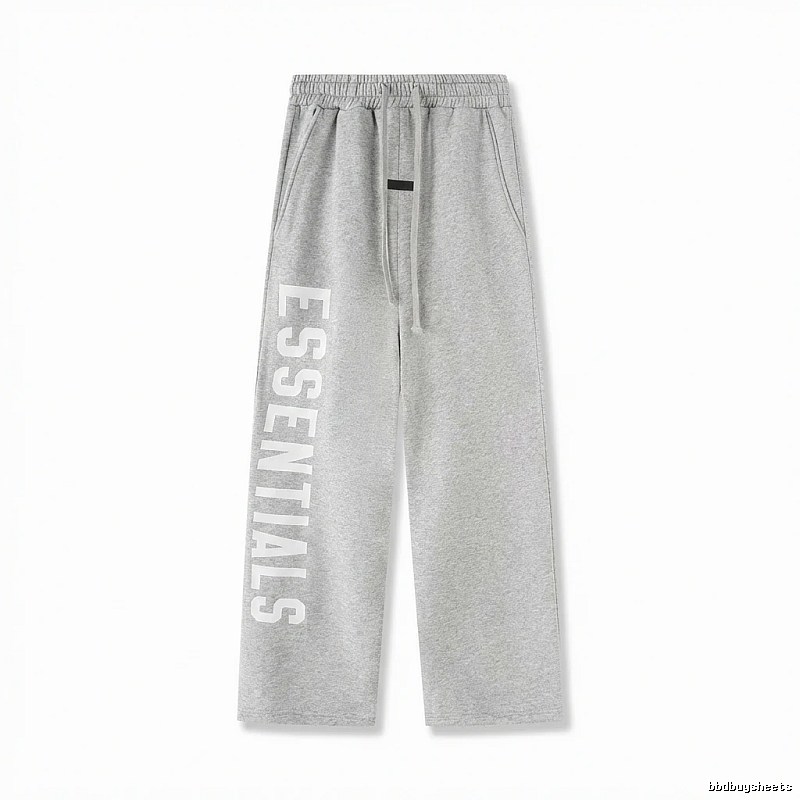 ESSENTIALS Simple Style Gray Sweatpants