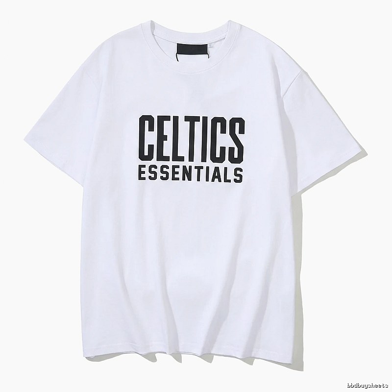 ESSENTIALS Simple Style White T-shirt