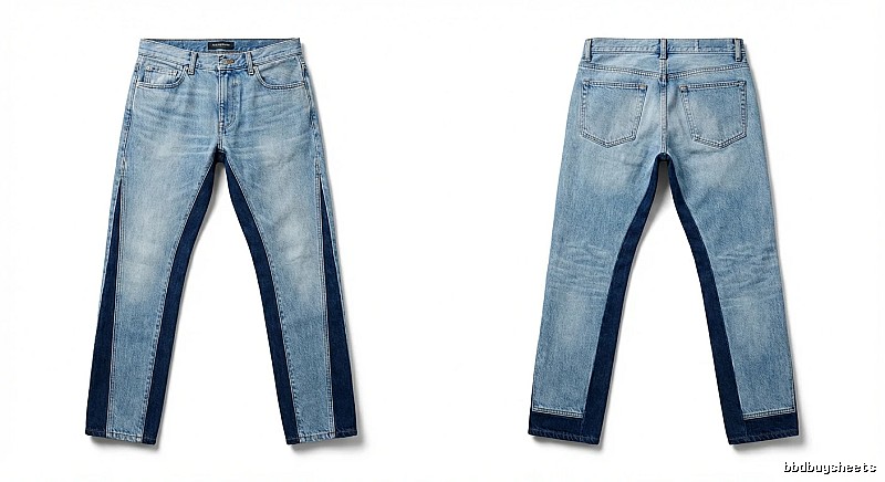 Gallery Dept. Color - Blocked Retro - Style Jeans