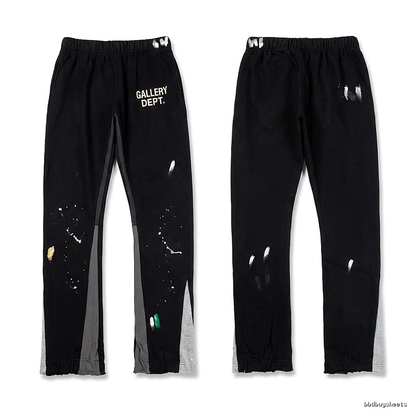 Gallery Dept Graffiti Style Black Long Pants