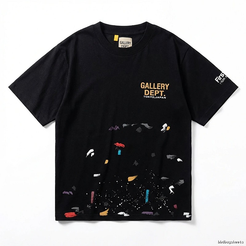 Gallery Dept Graffiti Style Black T-shirt