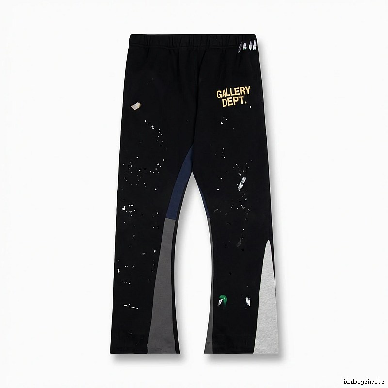 Gallery Dept Graffiti Style Black Trousers