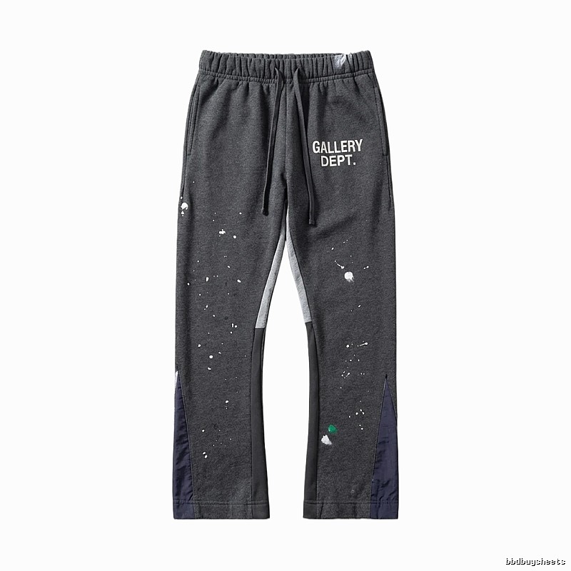 Gallery Dept Graffiti Style Grey-Purple Sweatpants