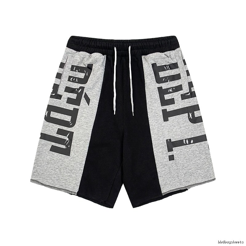 Gallery Dept. Letter Color-Block Casual Shorts