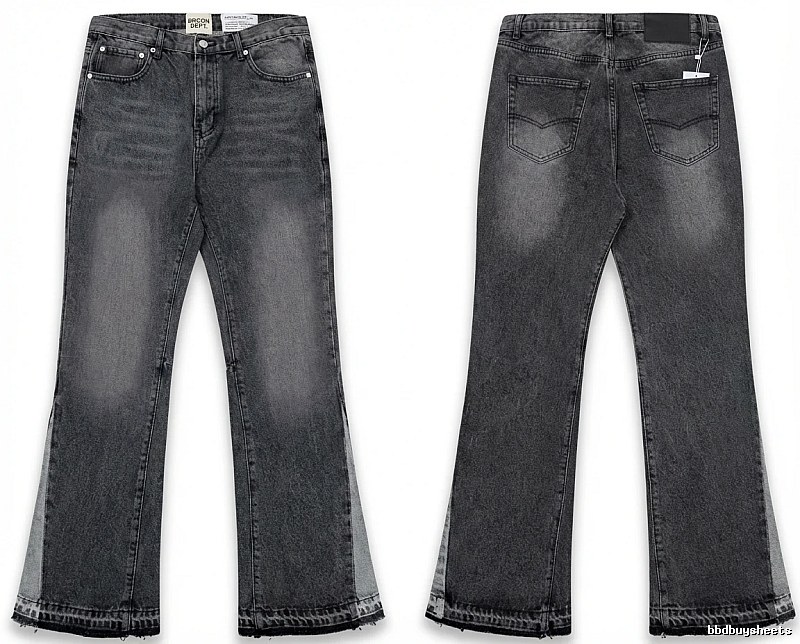 Gallery Dept. Ripped Retro Style Grey Pants
