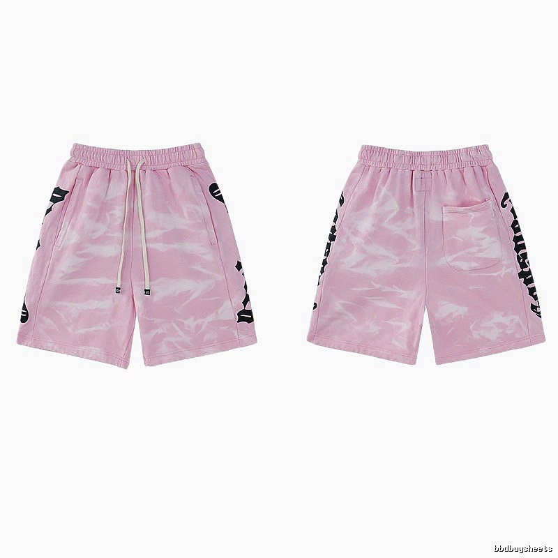 Godspeed Tie-dye Street Style Pink Shorts