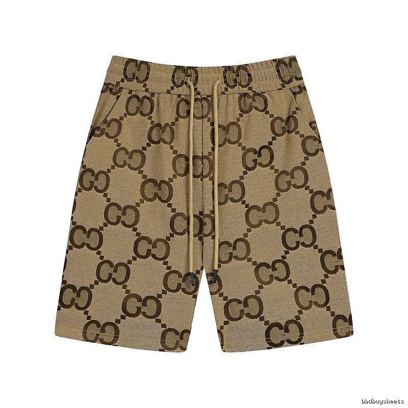 Gucci Double G Brown Retro Shorts