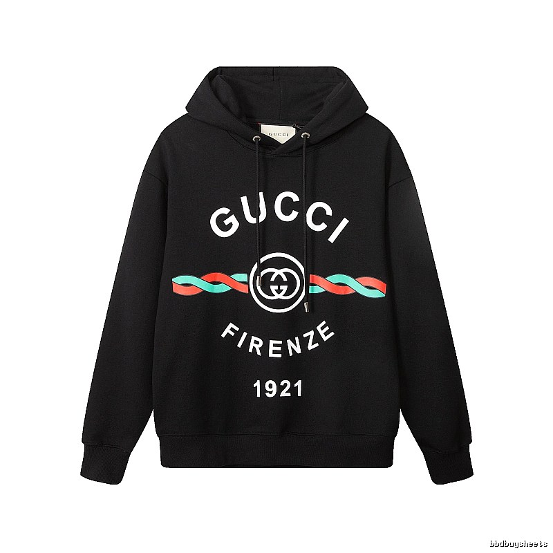 Gucci Hoodie with Black Hoodie with Gucci Firenze