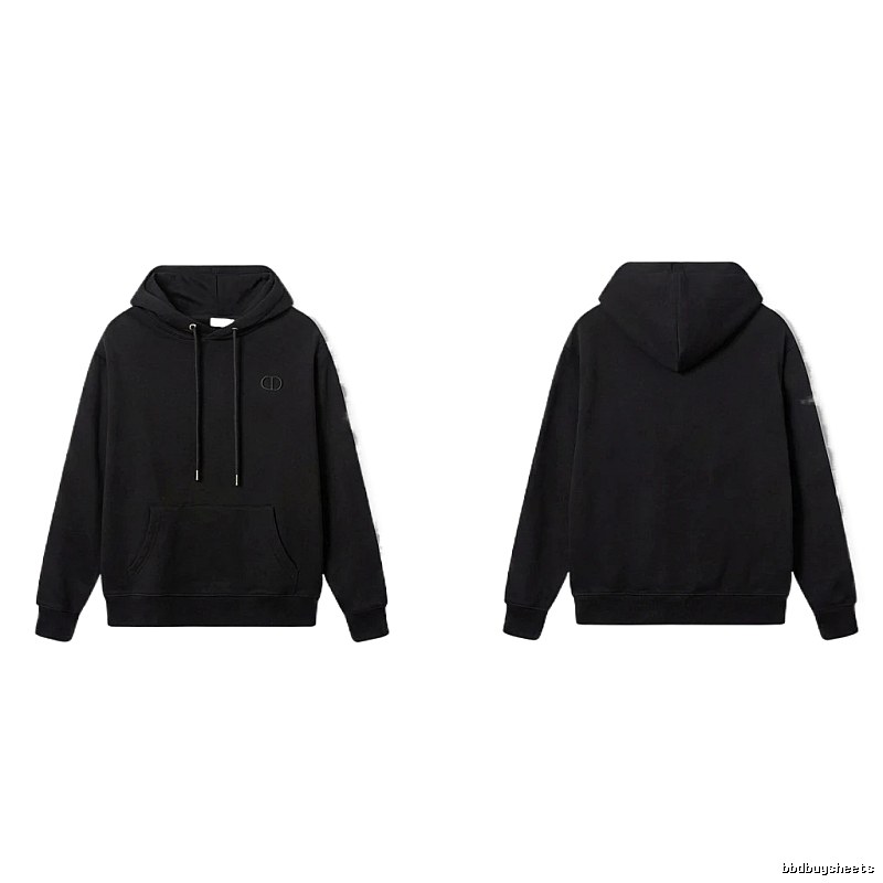 Gucci minimalist style black hoodie