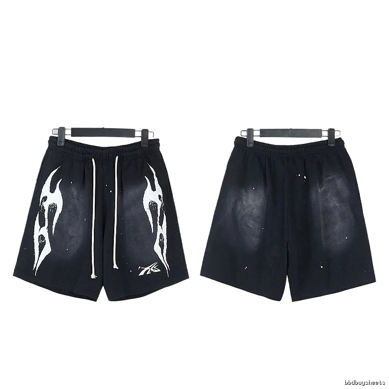 Hellstar dark style black shorts