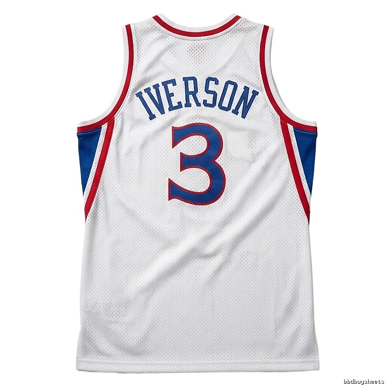 Iverson No. 3 retro-style jersey