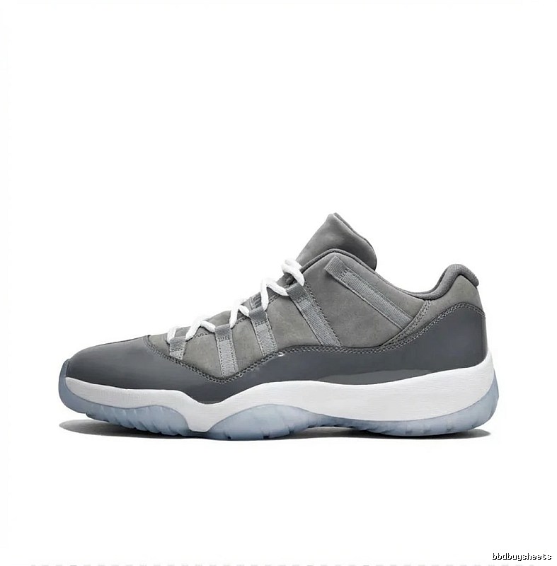 Jordan 11 casual gray sports shoes