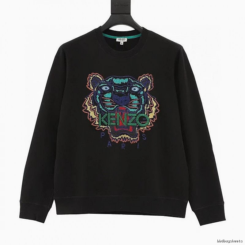 Kenzo Style Kc32 Tiger SweatShirt Campus Look Graphic