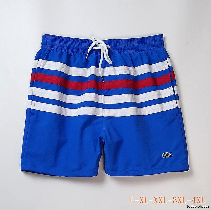 Lacoste Patterned Swim shorts Navy Drawstring Subtle with Signature Styling