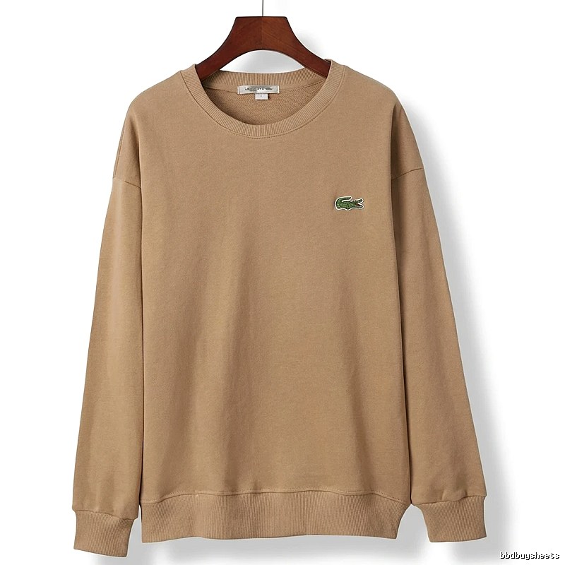 Lacoste solid color casual style sweatshirt