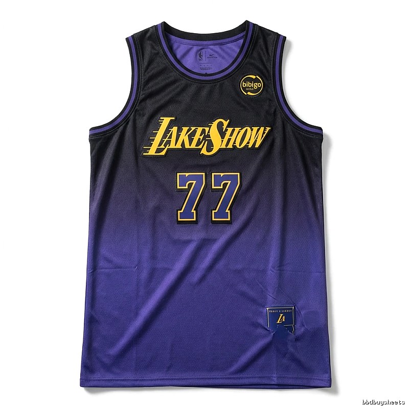 LakeShow No.77 Gradient Basketball Jersey