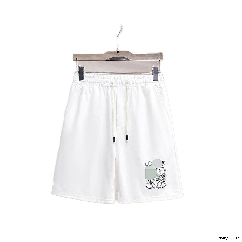 LOEWE Floral Casual White Shorts