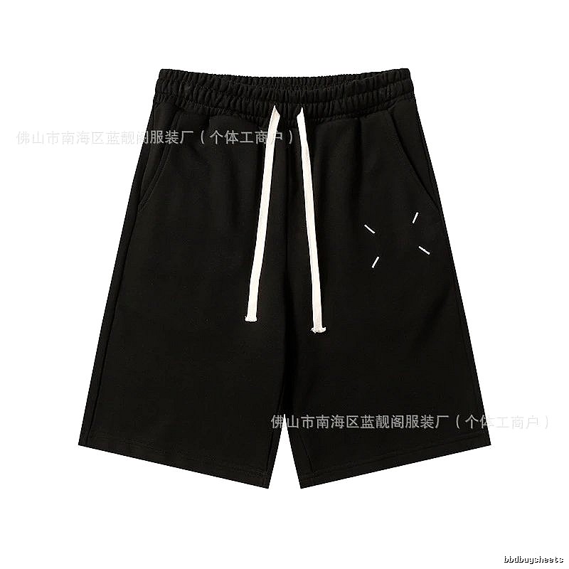 Maison Margiela minimalist style black shorts