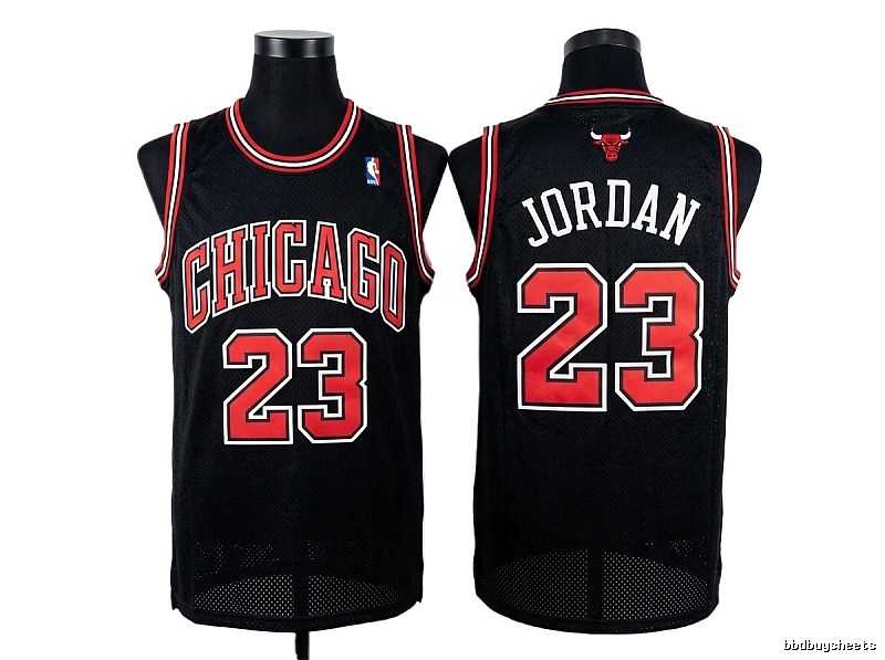 Michael Jordan Jordan-style black jersey