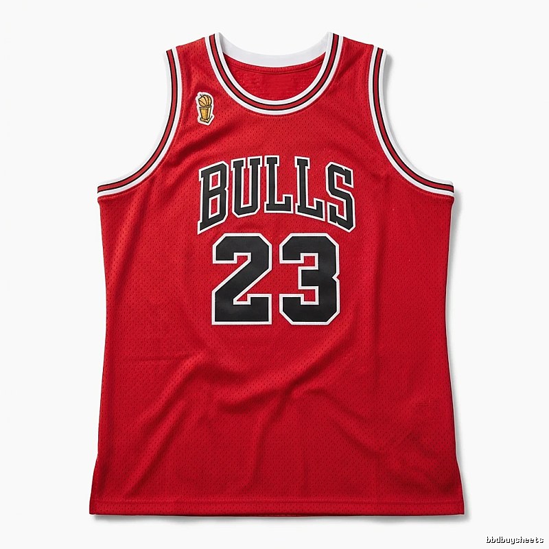 Michael Jordan retro red jersey