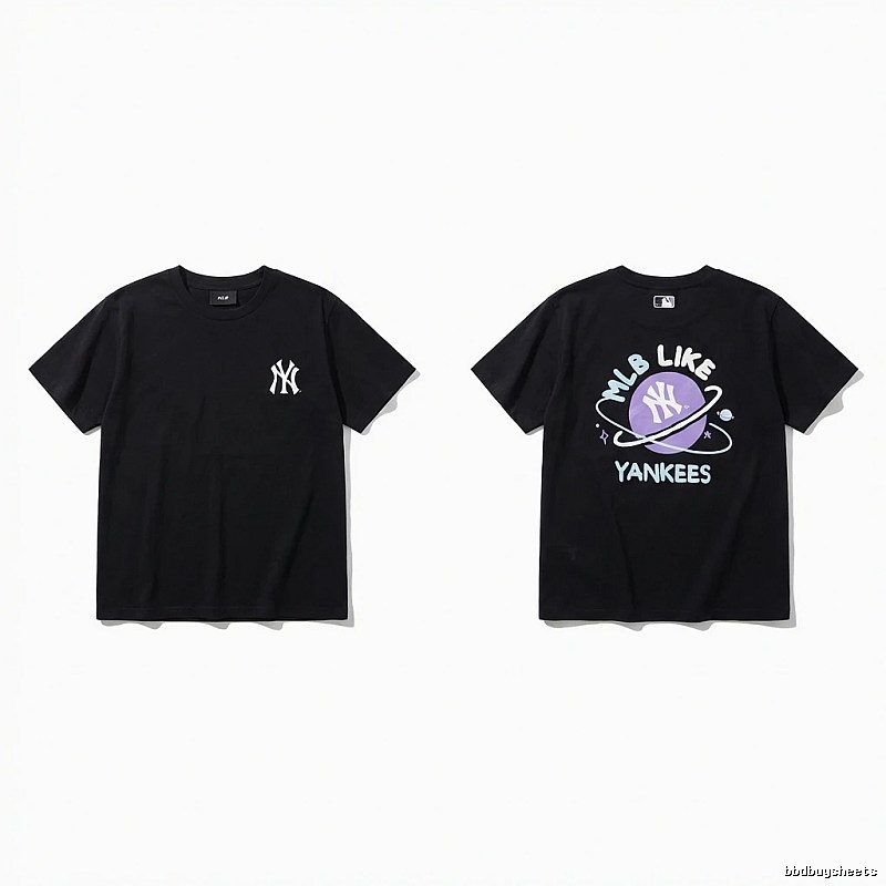 MLB Planet Style Black T-shirt