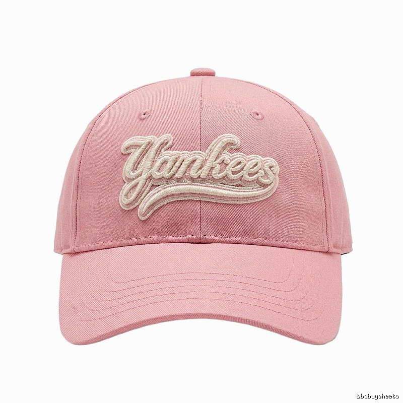 MLB Yankees pink baseball cap