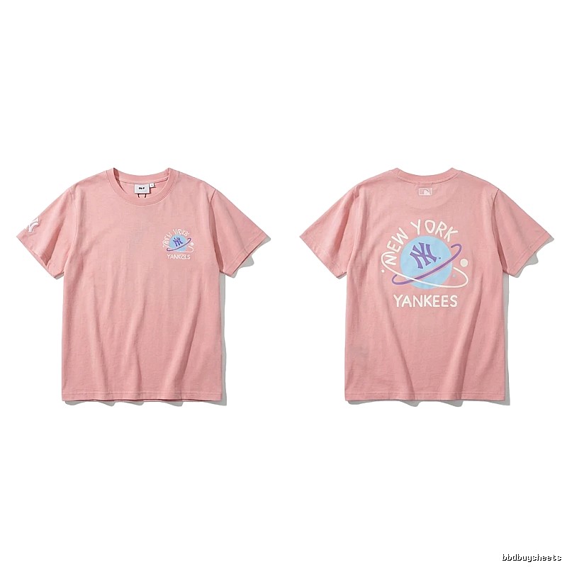 MLB Yankees pink T-shirts