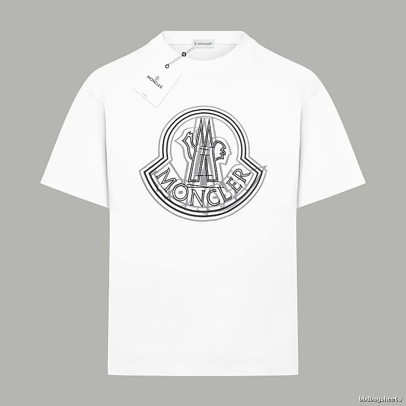 Moncler classic and simple style white T-shirt