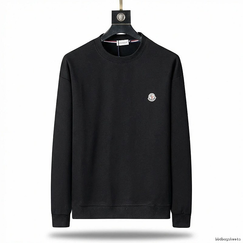 Moncler classic simple black sweatshirt