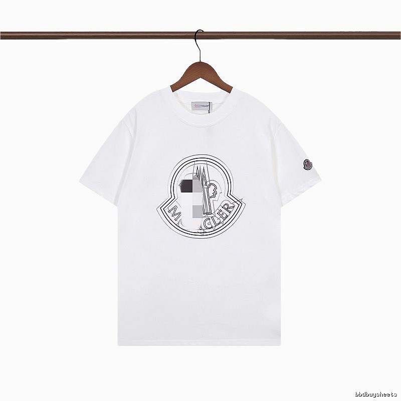 Moncler Logo Collection Trendy Style White T-Shirt