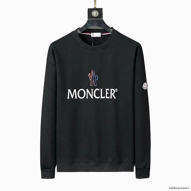 Moncler simple and fashionable black sweatshirt