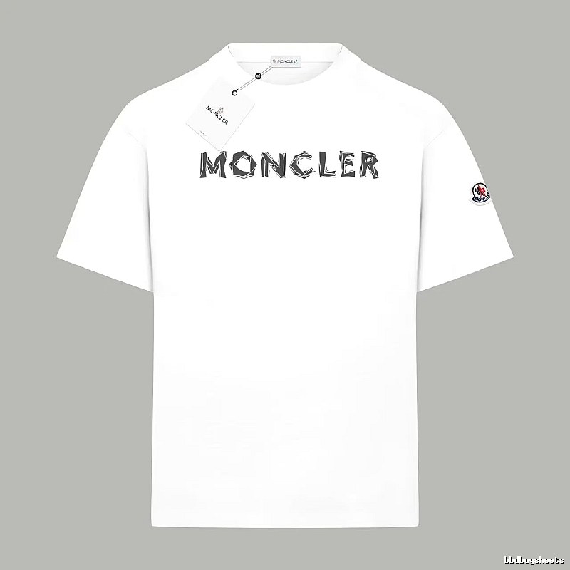 Moncler Simple and Fashionable White T-shirt