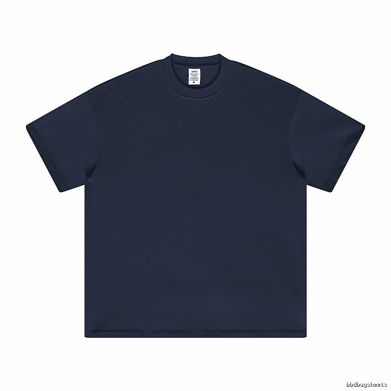 Monogram Plain white T-shirt Minimal White Short for Layered Styling