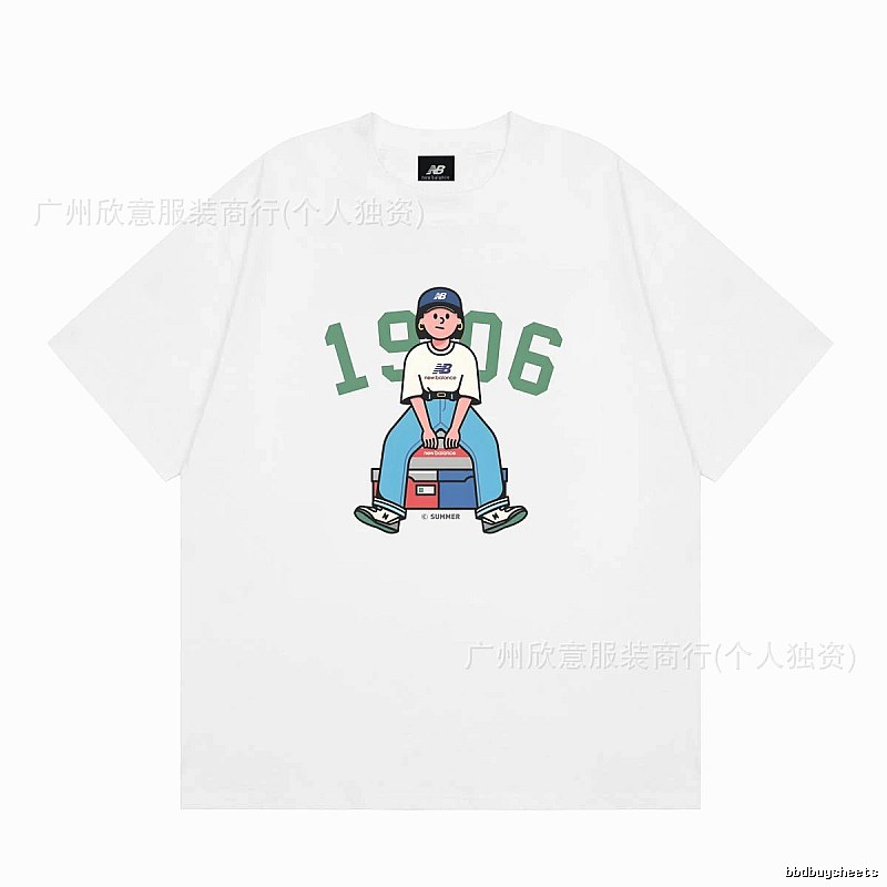 New Balance 1906 Retro-style White Short-sleeve T-shirt