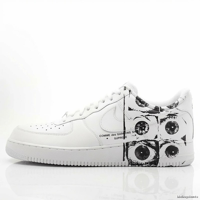 Nike Air Force 1 Dark Style White Shoes
