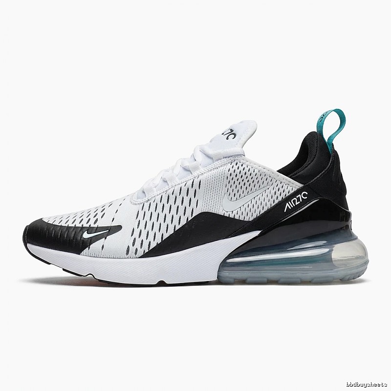 Nike Air Max 270 Black and White Trend Running Shoes