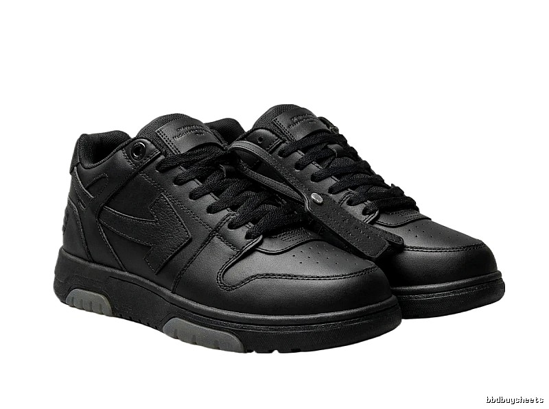 Off-White casual style black sneakers