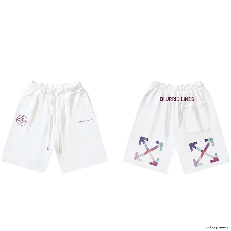 Off-White Style 026 Trendy Brand White Shorts